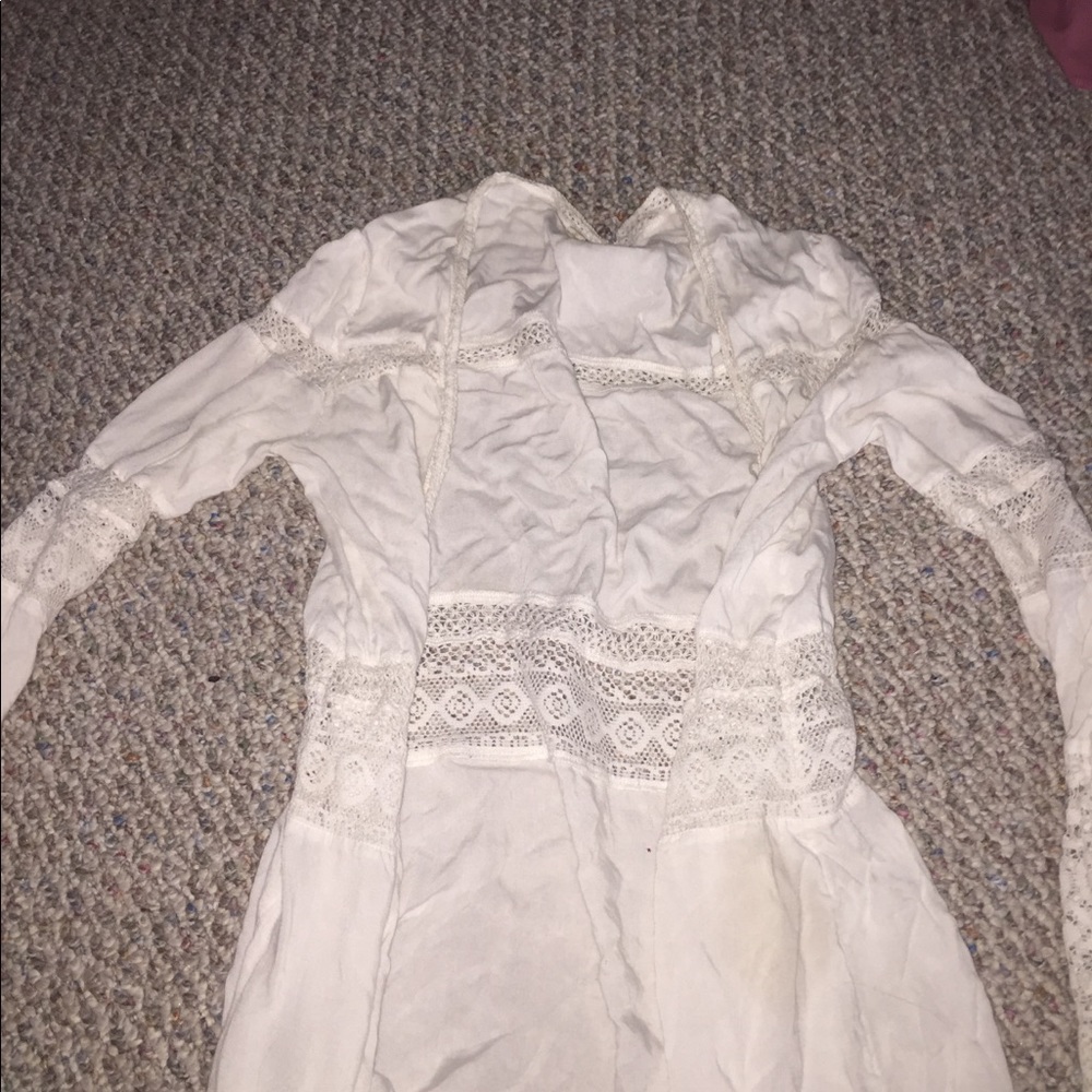 Lace cover up, cardigan